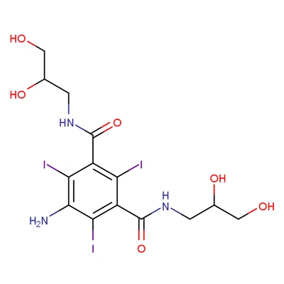 5-Amino-N,N'-bis(2,3-dihydroksipropyyli)-2,4,6-trijodi-1, 3-bentseenidikarboksamidi