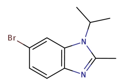 6-bromo-1-isopropyyli-2-metyyli-1H-bentso [d] imidatsoli （CAS: 1038408-36-4）